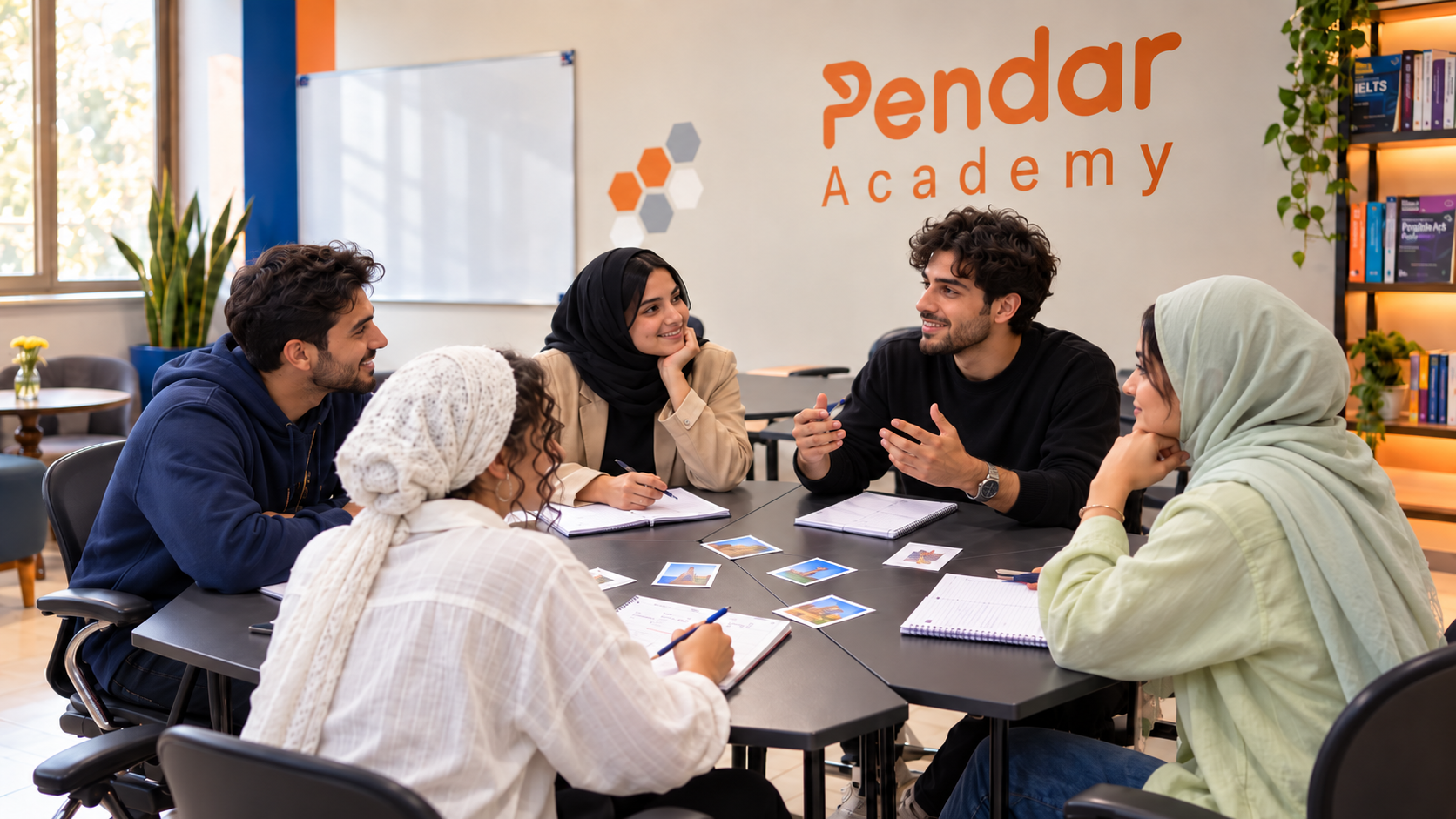 کلاس تعاملی بزرگسالان در Pendar Academy